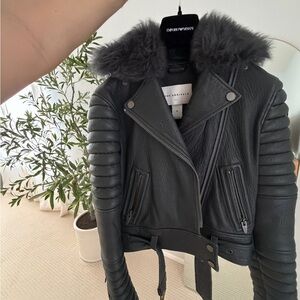 The Arrivals Lamb skin Jacket